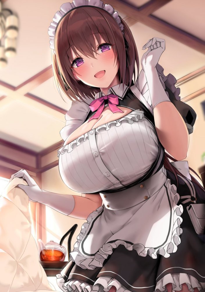 【二次】メイド女子画像　その２１